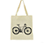 Bolsa Ecobag  100% algodão Estampa BICICLETA - Imagem 1