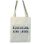 Bolsa Feminina Mini  Ecobag  100% algodão Estampa AGUA SALGADA - Imagem 3