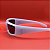 Óculos de Sol Futurista "RETLOOK" UV400 Lente Escura Retangular Oversized Unissex Estilo Urbano - Imagem 9