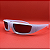 Óculos de Sol Futurista "RETLOOK" UV400 Lente Escura Retangular Oversized Unissex Estilo Urbano - Imagem 8
