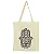 Kit C/10 un Atacado EcoBag 100% algodão Estampa Hamsa - Imagem 3