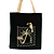 Bolsa Ecobag 100% algodão Black SELO (Alça branca) - Imagem 1
