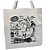 Bolsa Ecobag  100% algodão Estampa American Rj - Imagem 2