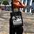 Bolsa Ecobag PRETA 100% Algodão Estampa CLÁSSICOS DO RIO Reutilizável Estilosa - Imagem 2
