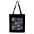 Bolsa Ecobag PRETA 100% Algodão Estampa MOSAICO CARIOCA Reutilizável Estilosa - Imagem 4