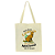 Bolsa Ecobag 100% Algodão Estampa CACHORRO CARAMELO Reutilizável Estilosa - Imagem 3