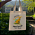 Bolsa Ecobag 100% Algodão Estampa CACHORRO CARAMELO Reutilizável Estilosa - Imagem 2