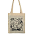 Mini Bolsa Ecobag Feminina 100% Algodão com Estampa American Rj | Sustentável e Estilosa - Imagem 1