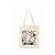 Mini Bolsa Ecobag 100% Algodão Estampa AMERICAN RJ Reutilizável Estilosa - Imagem 3