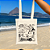 Mini Bolsa Ecobag 100% Algodão Estampa AMERICAN RJ Reutilizável Estilosa - Imagem 2