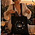 Bolsa Ecobag 100% algodão BLACK Estampa Fases da Lua Sol Astrológica Mística - Imagem 1