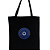 Bolsa Ecobag Black Mandala – Sustentável em Algodão com Estampa Digital - Imagem 1