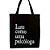 Bolsa Ecobag  100% algodão BLACK  Estampa Lute como Psicologa - Imagem 1