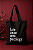 Bolsa Ecobag 100% algodão BLACK Estampa Lute como Psicologa - Imagem 1