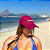 Boné Bordado Ajustável Identidade Carioca FELIZ NO SIMPLES Roxo Unissex - Imagem 2