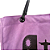 Bolsa Suede Elegante com Alça de Couro -Rio Sun (Roxo) - Imagem 4