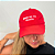 Boné Bordado Ajustável Identidade Carioca – "Quem me viu mentiu" (Vermelho) - Imagem 1