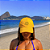 Boné Bordado Ajustável Identidade Carioca SOL Amarelo Unissex - Imagem 1