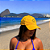 Boné Bordado Ajustável Identidade Carioca SOL Amarelo Unissex - Imagem 2