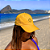 Boné Bordado Ajustável Identidade Carioca SOL Amarelo Unissex - Imagem 3