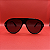 Óculos de Sol Aviador Preto UV400 Oversized - Unissex Estiloso Moderno Leve e Confortável - Imagem 3