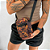 Shoulder bag estampa Orange Leopard - Imagem 2