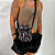 Shoulder bag estampa Tuc Black - Imagem 1