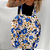 Bolsa Tecido Leblon  -  Floral Azul - Imagem 3