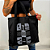 Bolsa Suede Elegante  GG  -  Rion sun (Preto) - Imagem 1