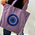 Bolsa Suede Elegante  GG  -  Olho grego (Roxo) - Imagem 3