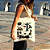 Bolsa Ecobag Algodão Cru 100% Estampa AMERICAN RJ "PINTADA A MÃO" Reutilizável Estilosa - Imagem 2
