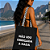 Bolsa Ecobag 100% algodão Black Não sou obrigada(xadrez) - Imagem 1