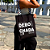 Bolsa Ecobag PRETA 100% Algodão Estampa DEBOCHADA Alça Xadrez Grande Reutilizável Estilosa - Imagem 2