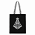 Bolsa Ecobag 100% algodão Black Nossa senhora (xadrez) - Imagem 2