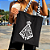 Bolsa Ecobag PRETA 100% Algodão Estampa NOSSA SENHORA Alça Xadrez Grande Reutilizável Estilosa - Imagem 1