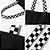 Bolsa Ecobag 100% algodão Black Nossa senhora (xadrez) - Imagem 4