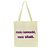 Bolsa Ecobag 100% Algodão Estampa MEIO NAMASTÊ Reutilizável Estilosa - Imagem 3