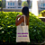 Bolsa Ecobag 100% Algodão Estampa MEIO NAMASTÊ Reutilizável Estilosa - Imagem 1
