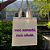 Bolsa Ecobag 100% Algodão Estampa MEIO NAMASTÊ Reutilizável Estilosa - Imagem 2