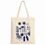 Bolsa Ecobag 100% algodão Estampa Mood Praia Astrológica Mística - Imagem 2
