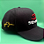 Boné Bordado Ajustável LEGACY SENA PRETO Retrô Racing Estilo Fórmula 1 Unissex - Imagem 3