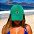 Boné Bordado Ajustável Identidade Carioca BRASÃO Verde Unissex - Imagem 1