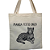 Bolsa Ecobag 100% algodão Estampa "Mansa feito onça" - Imagem 2