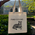 Bolsa Ecobag 100% Algodão Estampa MANSA FEITO ONÇA Reutilizável Estilosa - Imagem 2