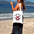 Bolsa Ecobag 100% Algodão Estampa 55 21 FLAMINGOS Reutilizável Estilosa - Imagem 2