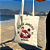 Bolsa Ecobag 100% Algodão Estampa 55 21 FLAMINGOS Reutilizável Estilosa - Imagem 3