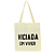 Bolsa Ecobag 100% Algodão Estampa VICIADA EM VIVER Reutilizável Estilosa - Imagem 4