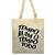 Bolsa Ecobag 100% algodão Estampa Tempo ruim o Tempo todo - Imagem 2