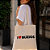Bolsa Ecobag 100% algodão Estampa I love Buzios - Imagem 1