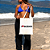 Bolsa Ecobag 100% Algodão Estampa I LOVE BÚZIOS Reutilizável Estilosa - Imagem 1